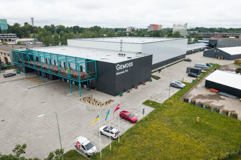 "GEMOSS" noliktavas un biroja jaunbūve
